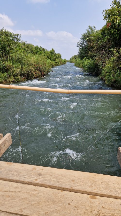 Les rapides de Kratie