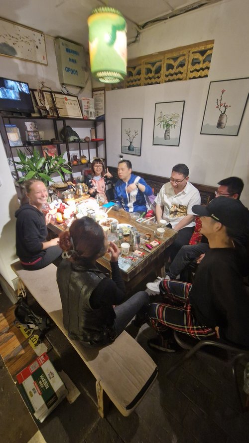 Lijiang party avec les voisins