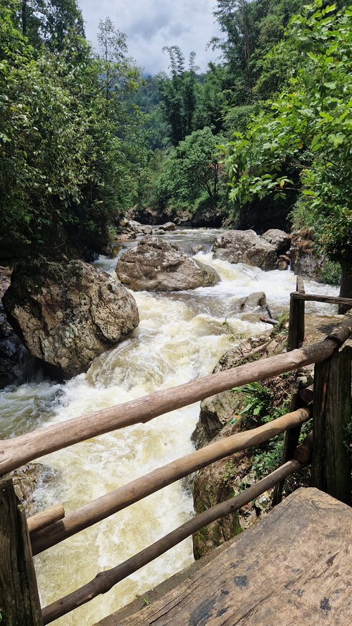 Village de Cat Cat en contre-bas de Sapa